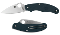 Spyderco UK Penknife Lightweight Dark Blue CPM S110V